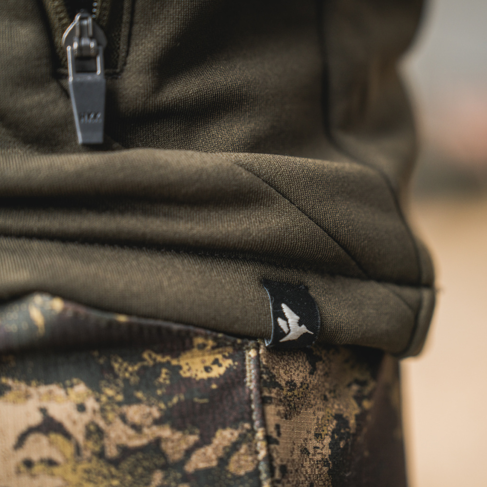 detail SEELAND Denmark Tidal olivová pánská outdoor bunda pohodlný 4 Way Stretch