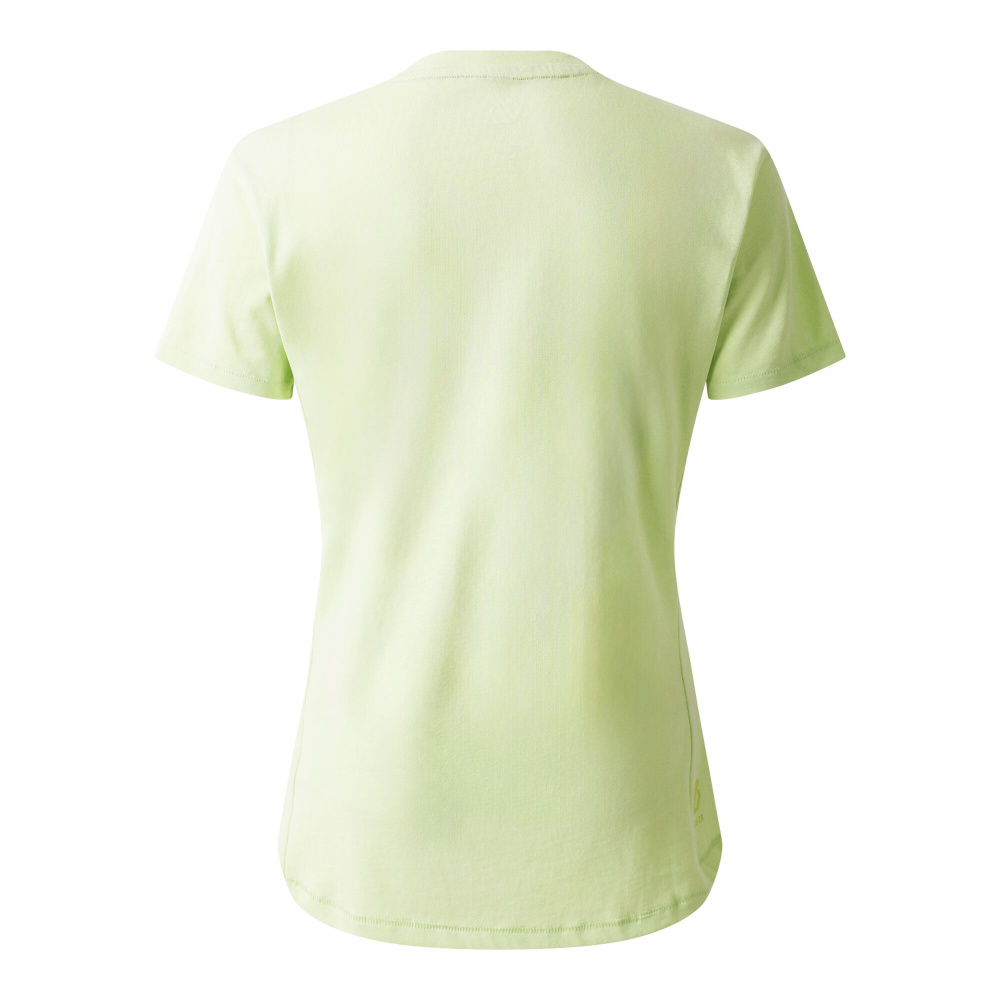 detail DARE2B Tranquility III Tee zelené dámské outdoor triko 100% Bavlna