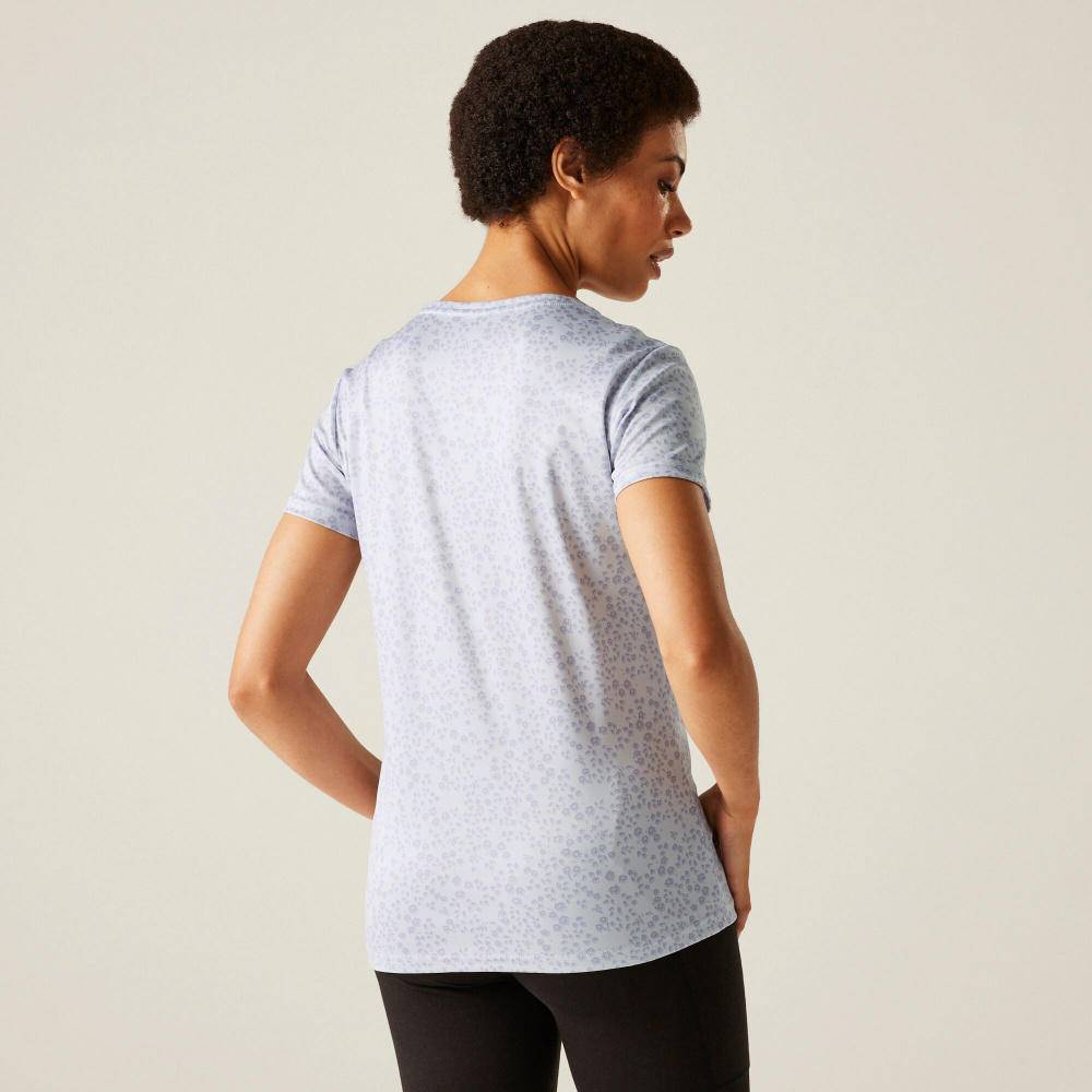 detail REGATTA Fingal fialové dámské triko