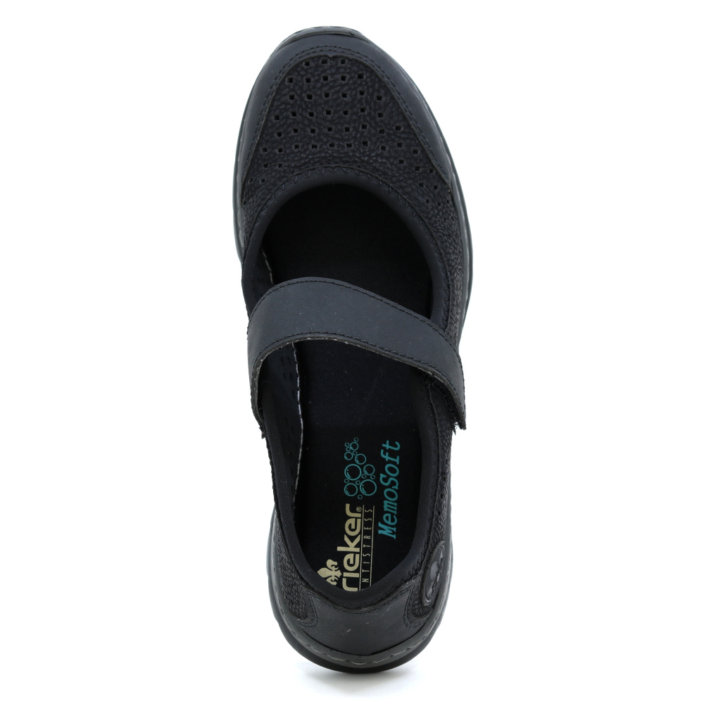 detail RIEKER L32B5-00 dámská letní polobotka