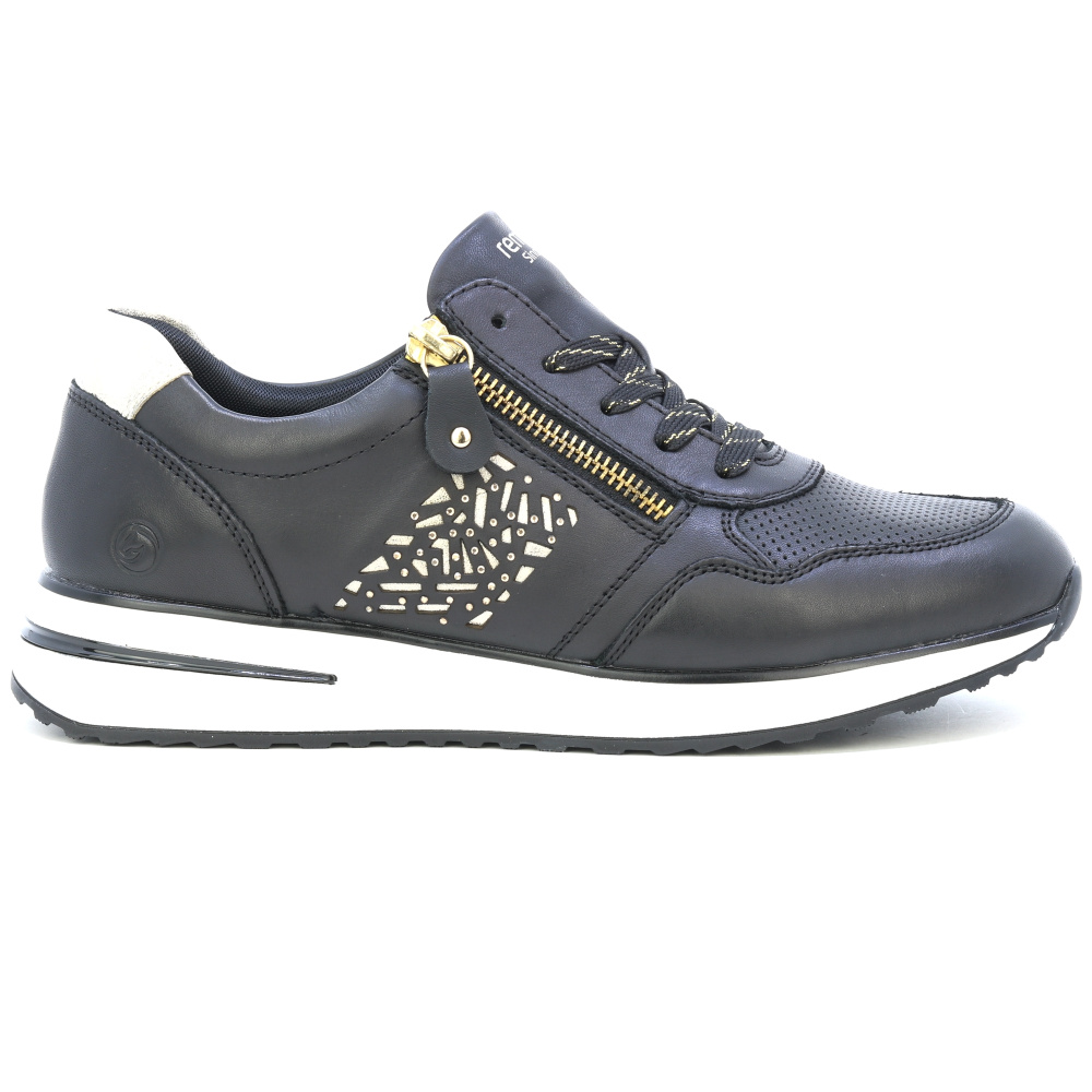 detail RIEKER Remonte D1G00-03 černé dámské tenisky