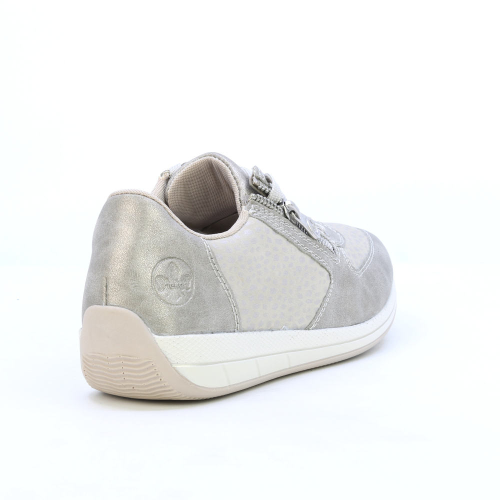 detail RIEKER N1112-60 béžové dámské tenisky