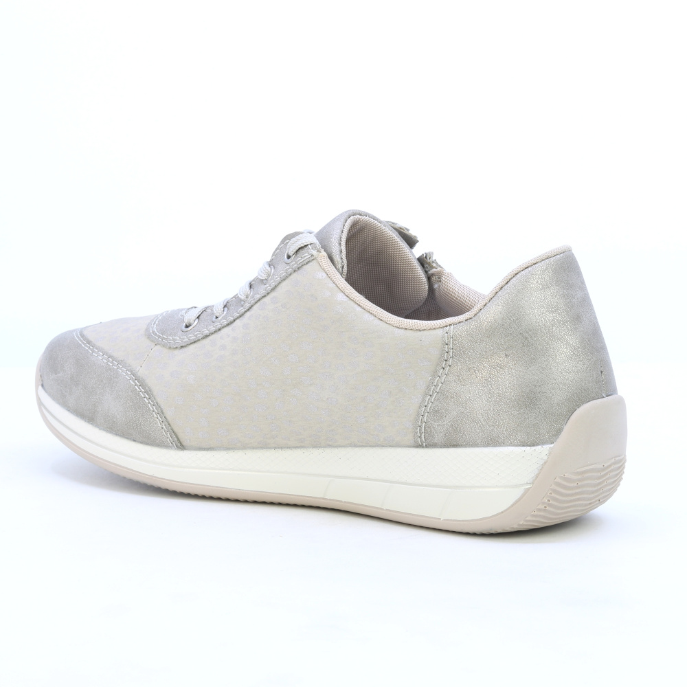 detail RIEKER N1112-60 béžové dámské tenisky