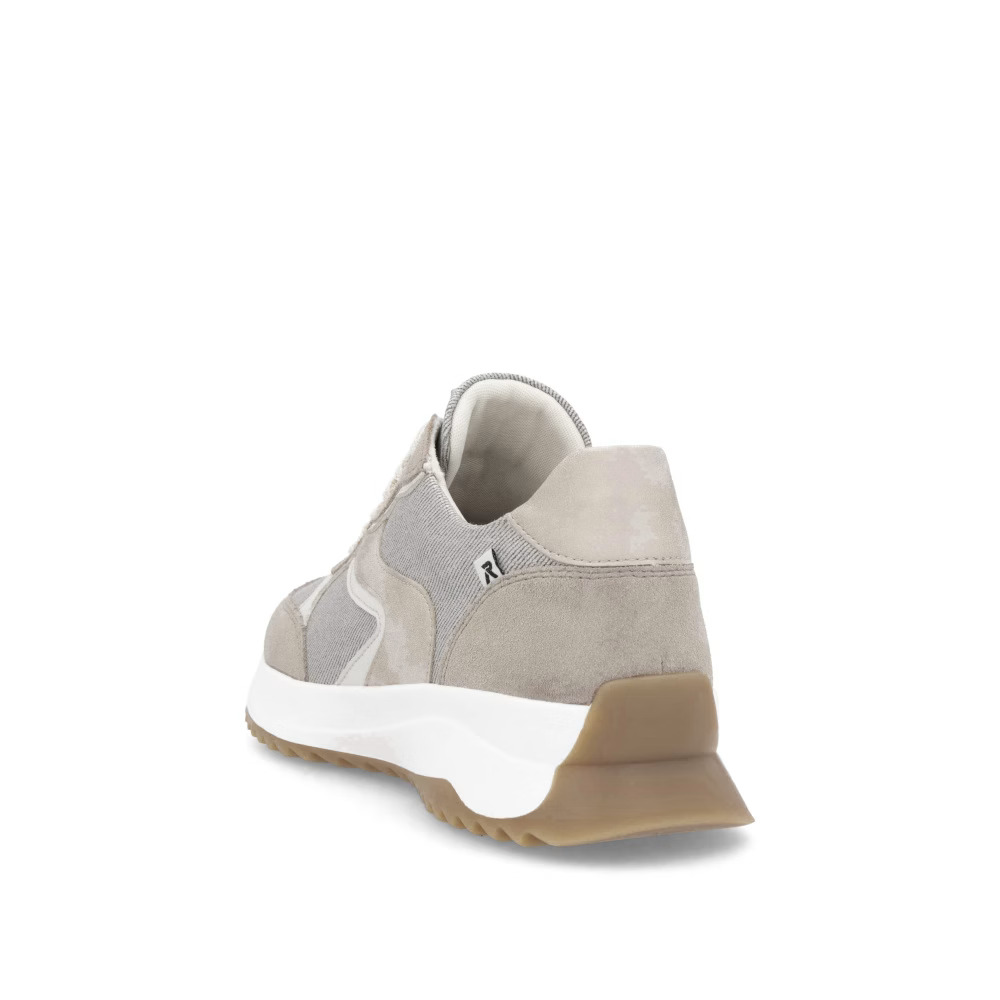 detail RIEKER W1307-60 šedé dámské tenisky