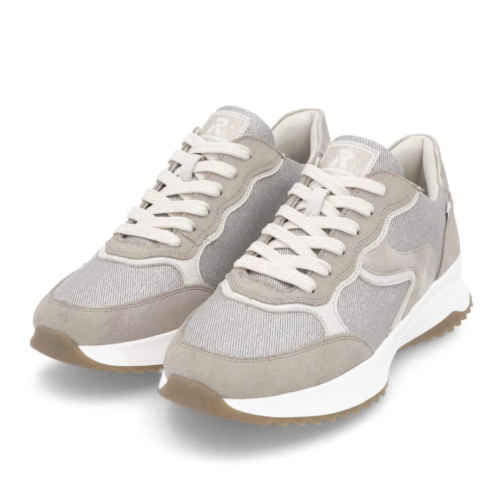 detail RIEKER W1307-60 šedé dámské tenisky