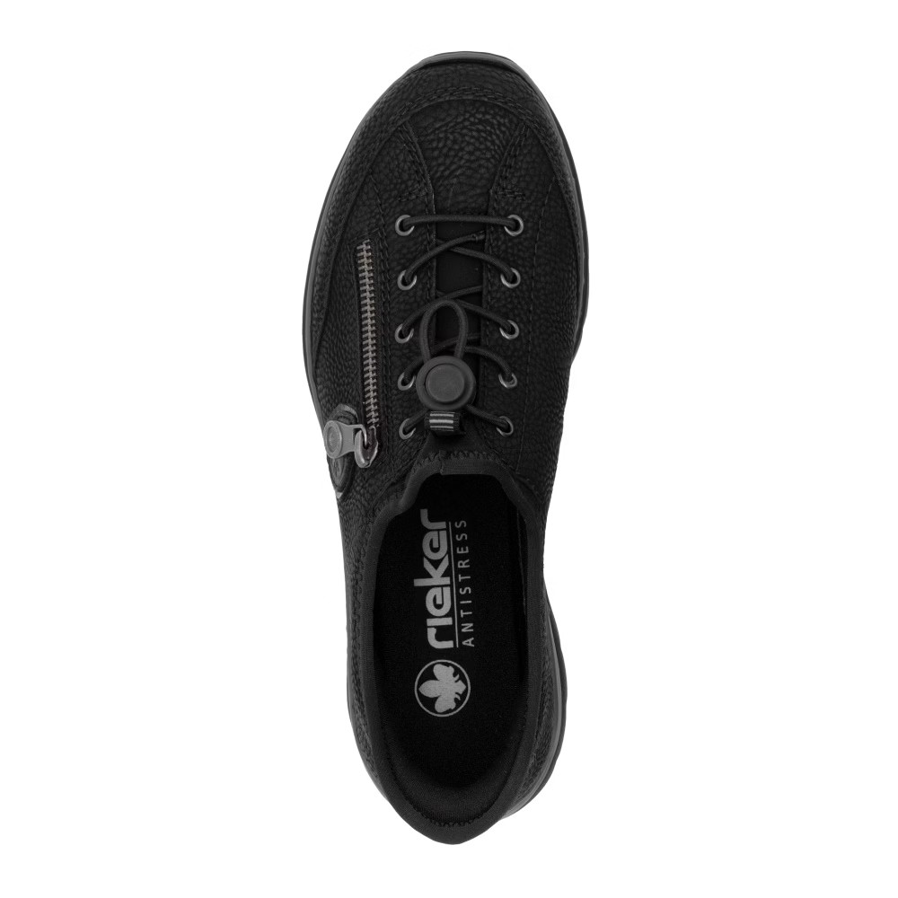 detail RIEKER L32F1-00 černé dámské tenisky