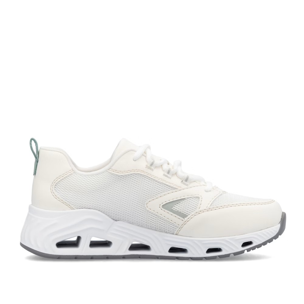 detail RIEKER N5205-80 bílé dámské tenisky