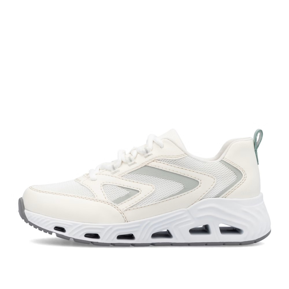 detail RIEKER N5205-80 bílé dámské tenisky