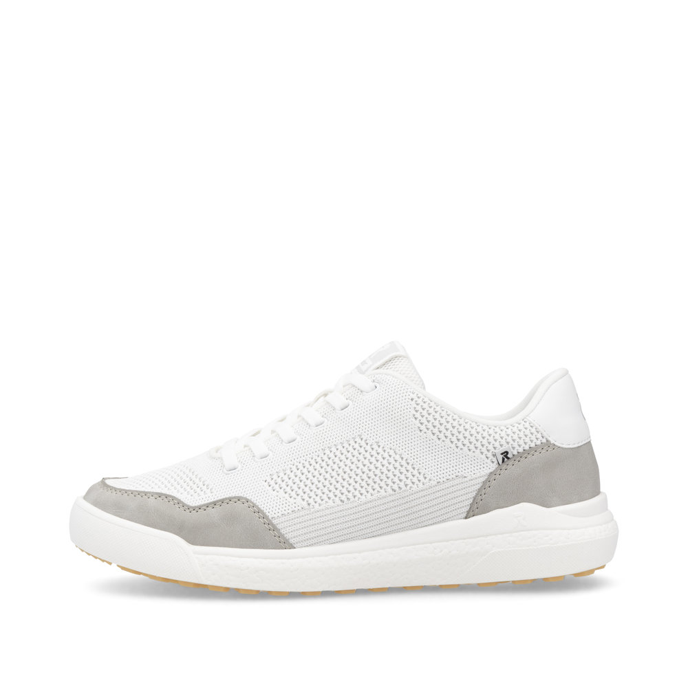 detail RIEKER U1104-80 bílé pánské tenisky