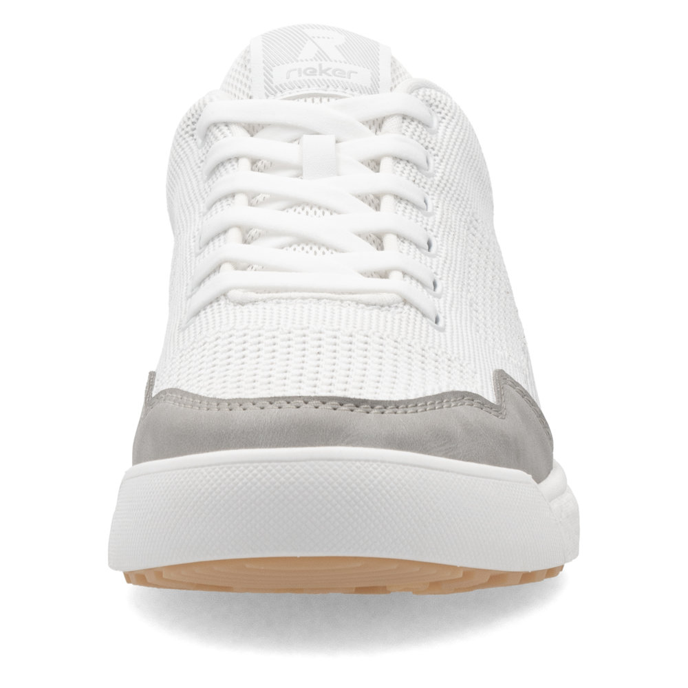 detail RIEKER U1104-80 bílé pánské tenisky