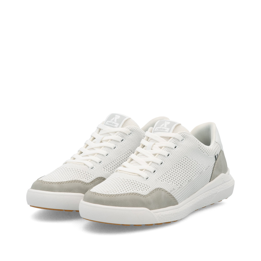 detail RIEKER U1104-80 bílé pánské tenisky