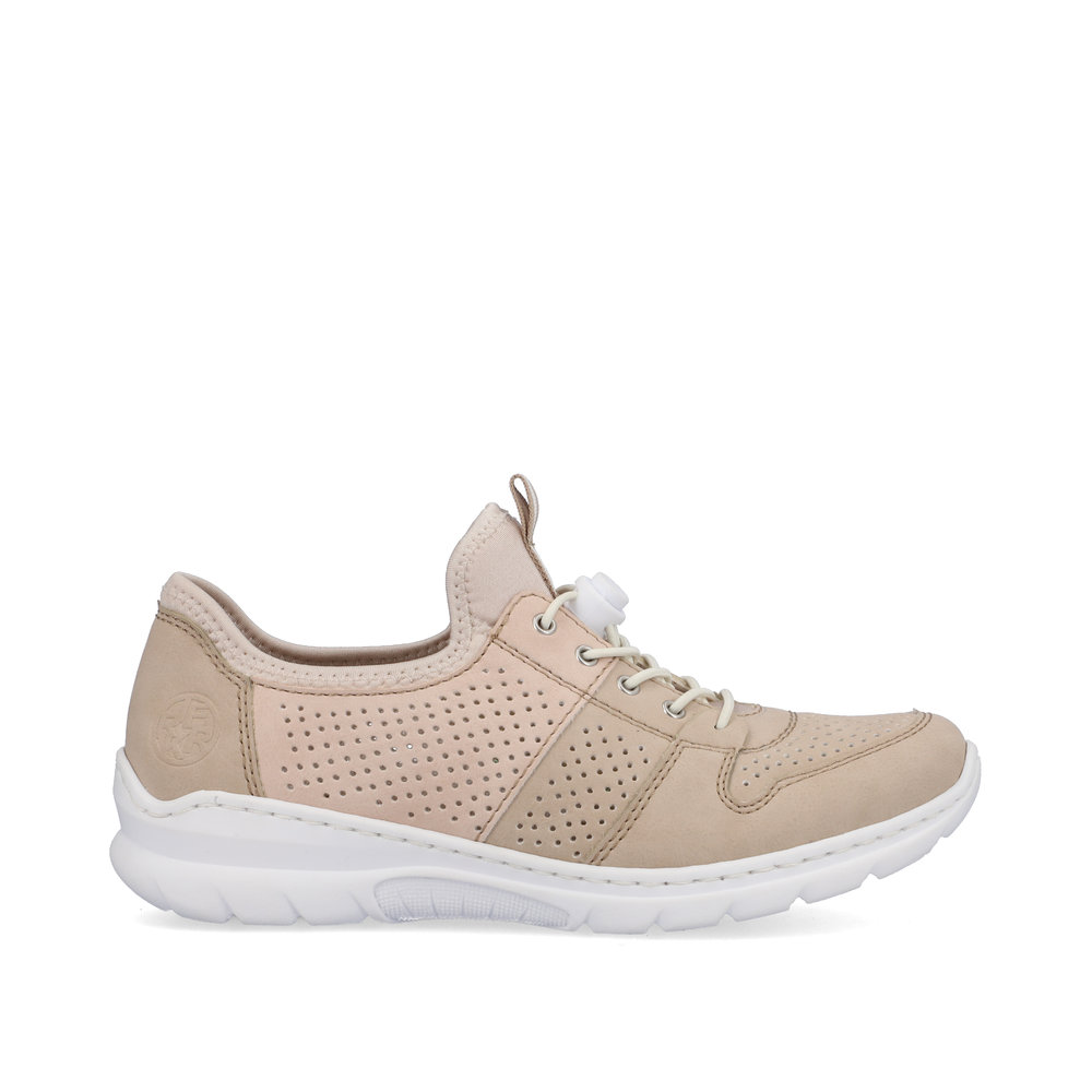 detail RIEKER L3254-62 béžové dámské tenisky