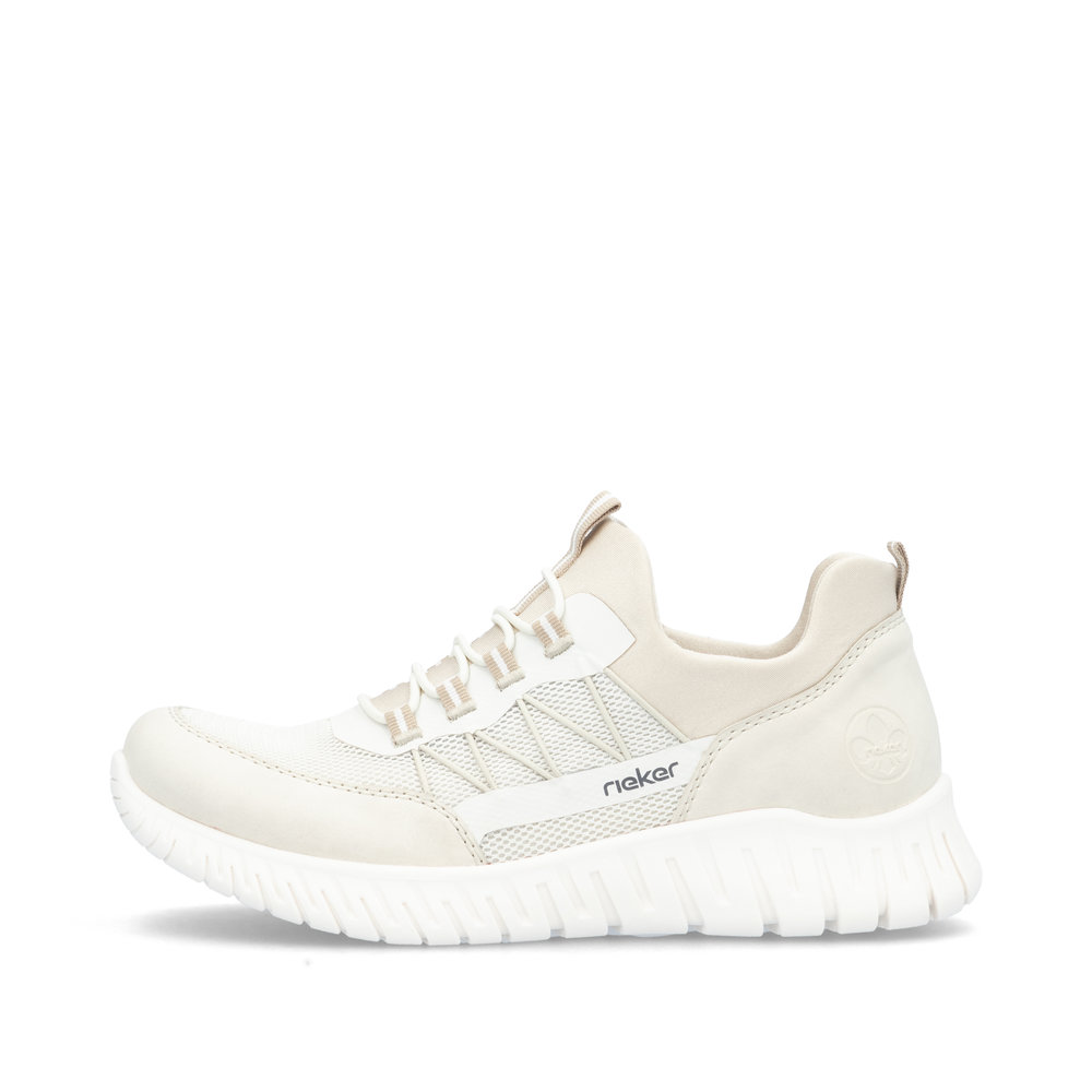 detail RIEKER M5358-60 béžové dámské tenisky