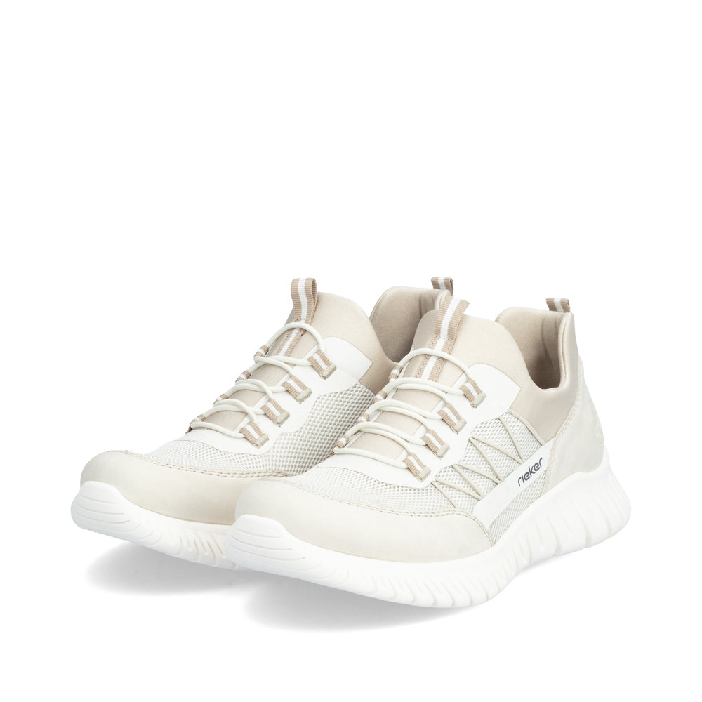 detail RIEKER M5358-60 béžové dámské tenisky