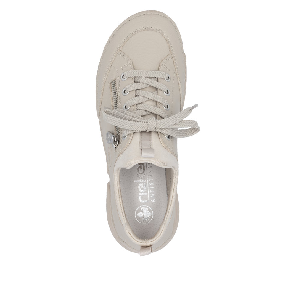 detail Rieker 45973-60 béžové dámské tenisky