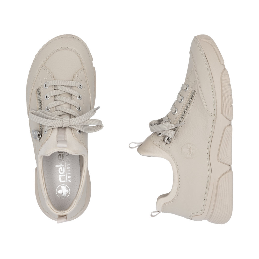 detail Rieker 45973-60 béžové dámské tenisky
