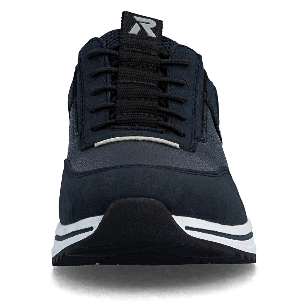 detail RIEKER L5850-14 modré dámské tenisky pohodlné antistress