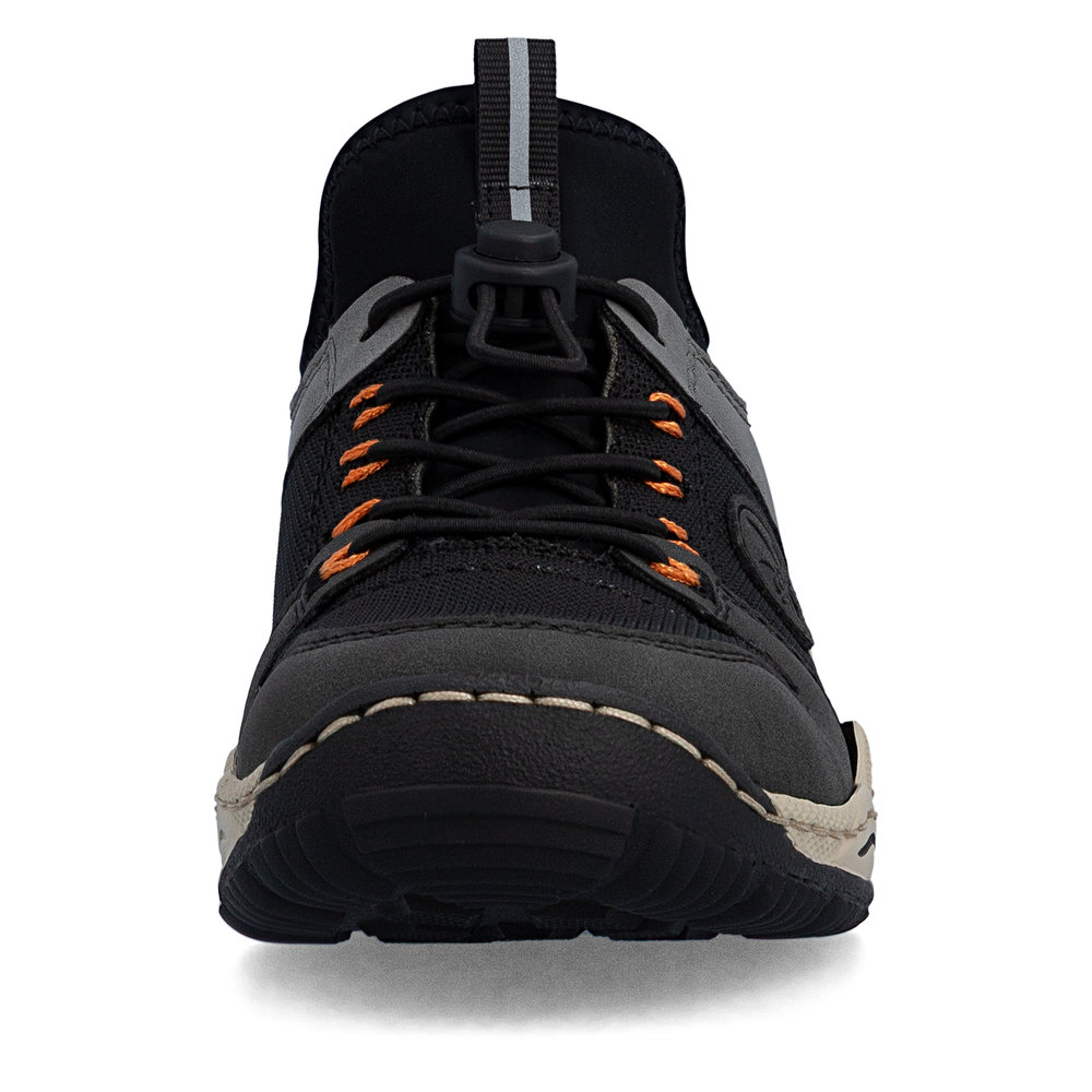 detail RIEKER L0593-00 černé dámské pohodlné tenisky antistress