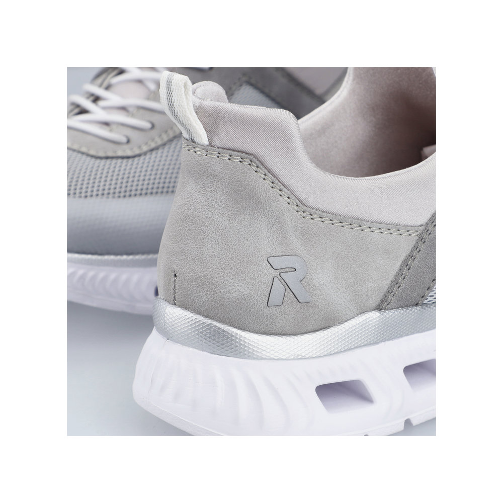 detail RIEKER M6061-40 šedé dámské vzdušné tenisky antistress