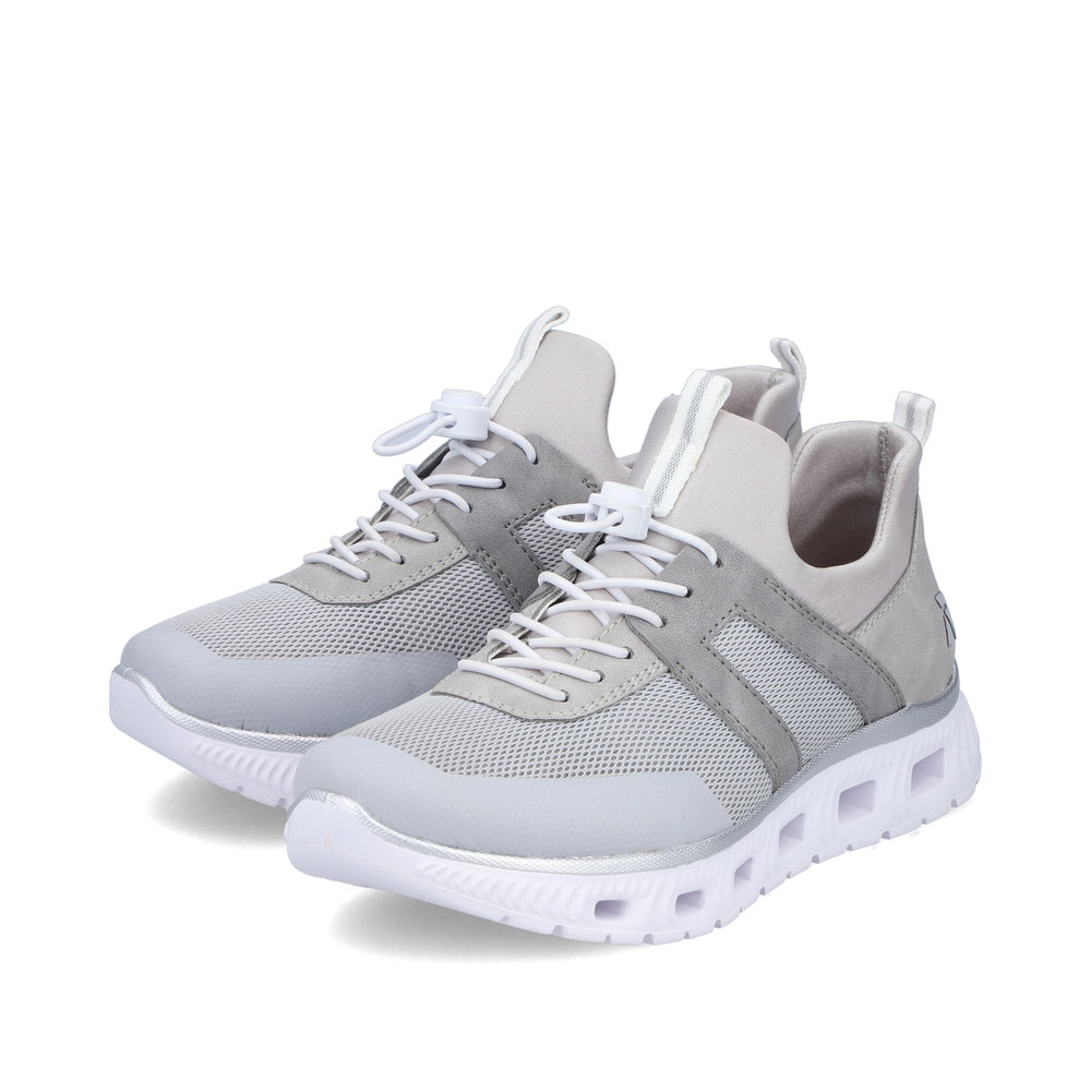 detail RIEKER M6061-40 šedé dámské vzdušné tenisky antistress