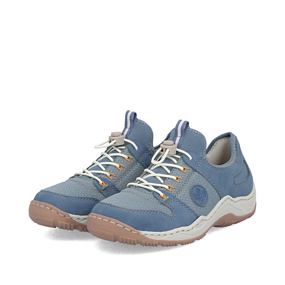 detail RIEKER L0593-12 modré dámské tenisky antistress