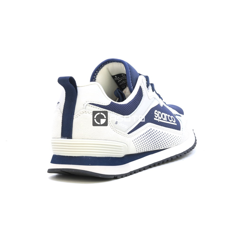 detail SPARCO S-Road BM šedé pánské pohodlné tenisky do města, moderní vzhled