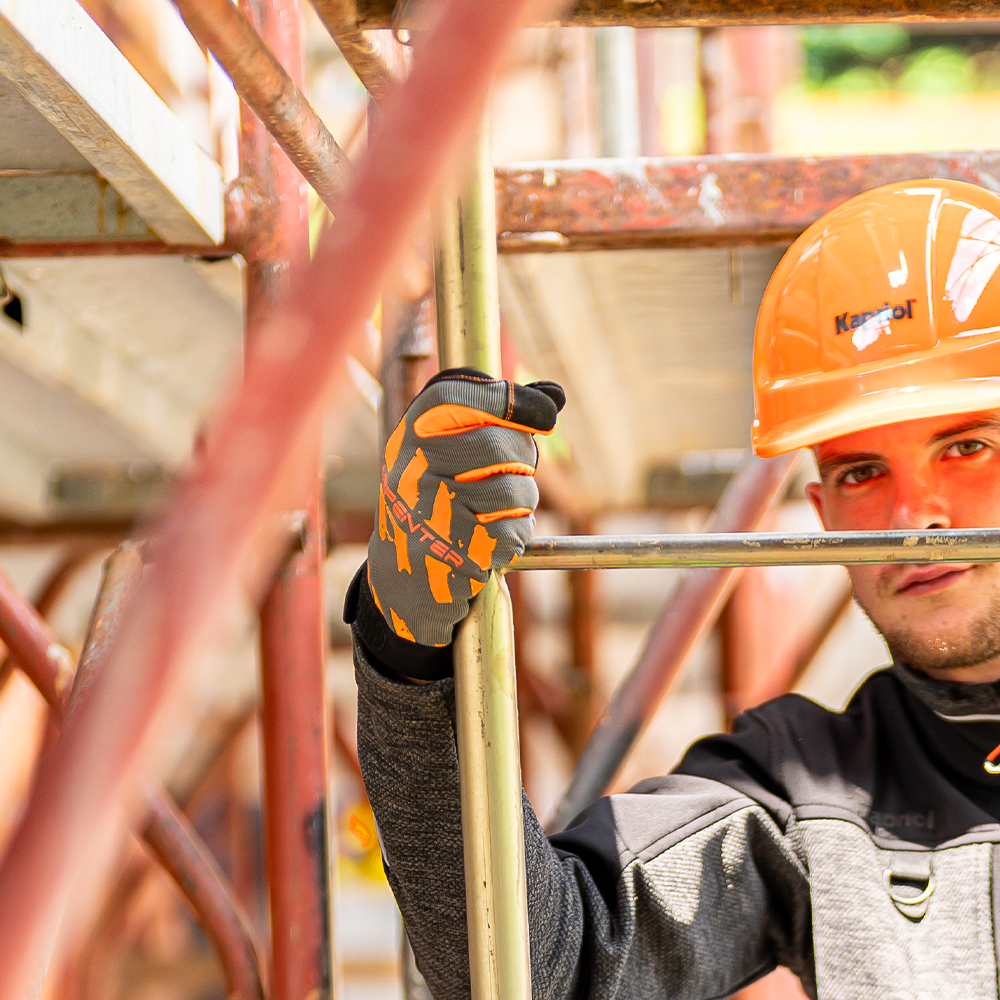detail KAPRIOL Carpenter EVO pánské pracovní profi rukavice