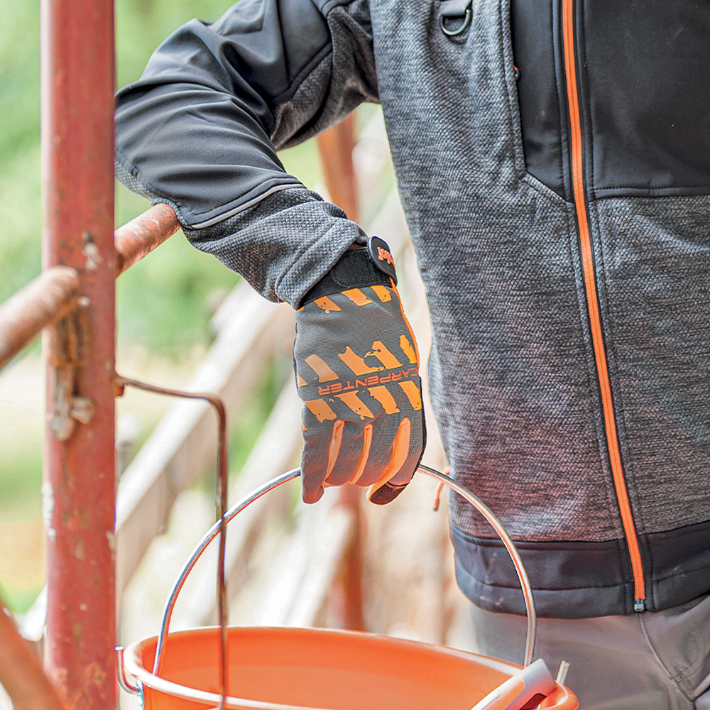 detail KAPRIOL Carpenter EVO pánské pracovní profi rukavice