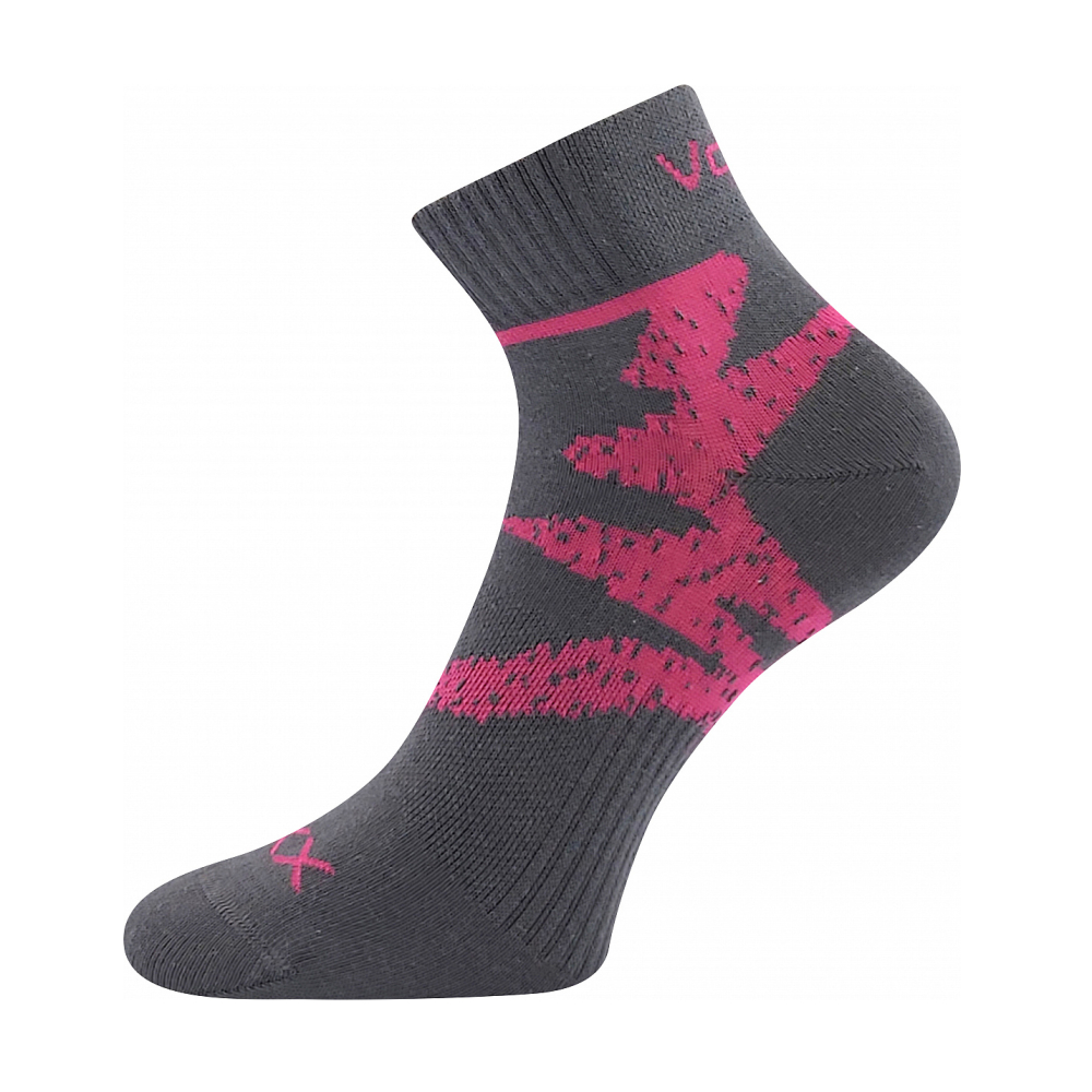 detail VOXX Franz 05 tm. šedé dámské ponožky