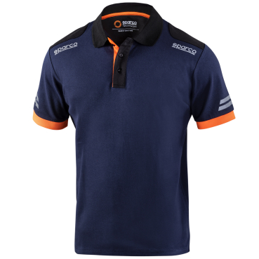 SPARCO Toledo POLO TW modrá pánská polokošile