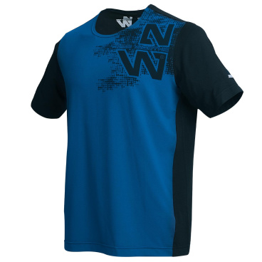 NINE WORTHS 1326 Brisbane Blue Men's Quick Dry CoolDry Stretch T-Shirt
