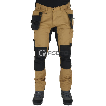 BLAKLADER Craftsman Stretch nugát pánské pracovní pohodlné premium kalhoty kapsy