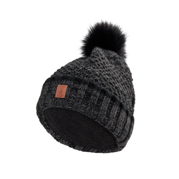 Deerhunter Denmark black women’s knitted winter hat