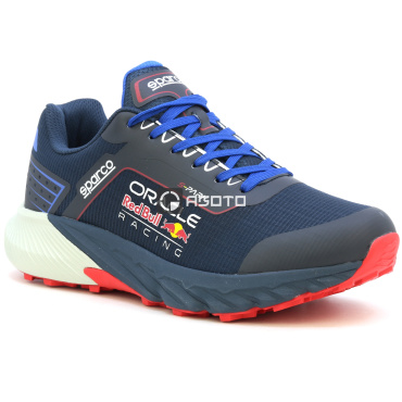 SPARCO Red Bull Parkfenny O1 modrá pánská pracovní obuv, lehká a měkká na došlap