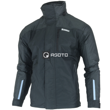 DEWALT ORIGINAL Storm Waterproof černá pánská pracovní celoroční bunda