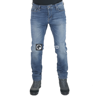 Engelbert Strauss Jeans Slim modré pánské rifle