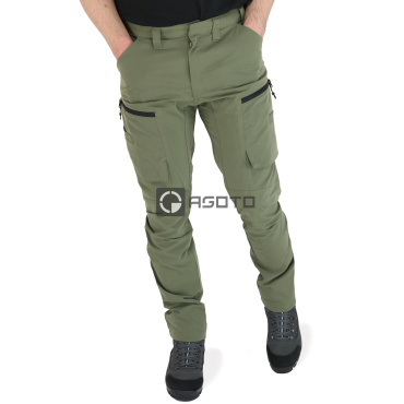 SNICKERS ServiceWork zelené pánské pružné pohodlné kalhoty nejen do práce