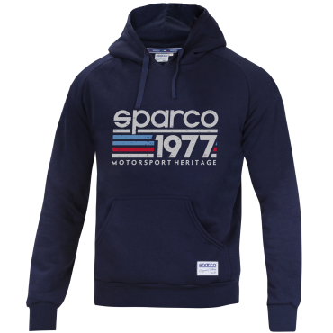 SPARCO 1977 modrá pánská mikina