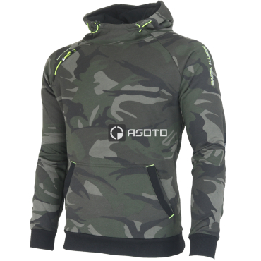 NORTH WAYS Alca hnědá camo pánská mikina