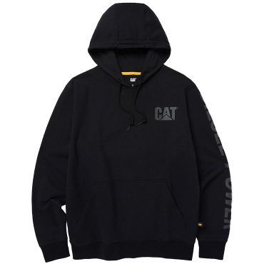CATERPILLAR Power black men's sweatshirt, comfortable for year round wear