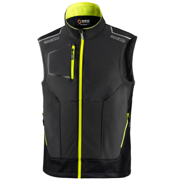 SPARCO ILLINOIS TECH TW šedá pánská softshell vesta