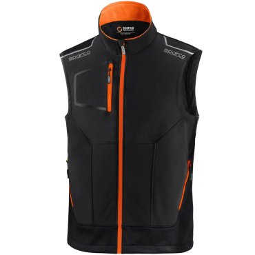 SPARCO ILLINOIS VEST TW černá pánská softshell vesta