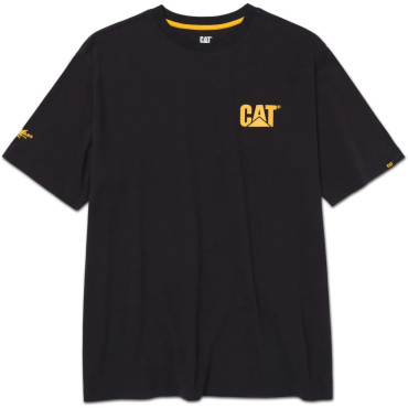 CATERPILLAR Graphic Tee black men's T shirt, 100% cotton, stylish CAT graphic pr
