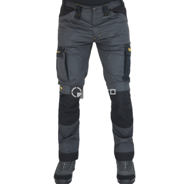 DEWALT ORIGINAL Fairhaven šedé pánské pracovní kalhoty Stretch Slim