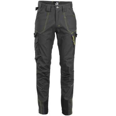 Nine Worths Killy šedé pánské pracovní kalhoty Canvas Stretch odolné a pružné