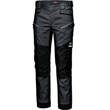 SIR Stretch 4-Way Canvas šedé pánské pracovní profi kalhoty odolné a pohodlné