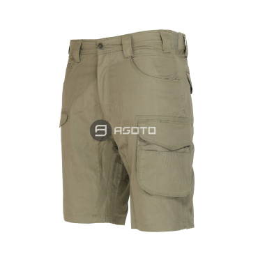 COFRA Como beige work cotton shorts, comfortable fit