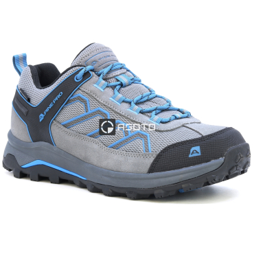 ALPINE PRO Semte šedá pánská outdoor obuv PTX membrána