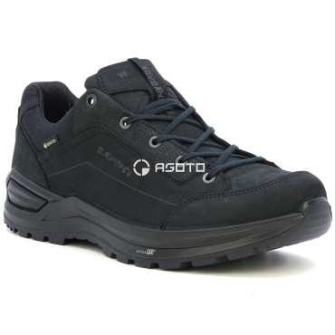 LOWA Renegade GTX Lo EVO Wide černá pánská outdoor obuv membrána Gore-Tex®