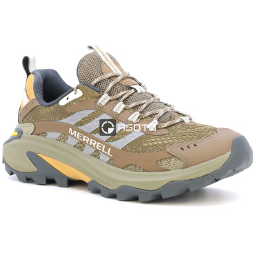 MERRELL Moab Speed 2 hnědá pánská outdoor obuv lehká a vzdušná + Vibram®